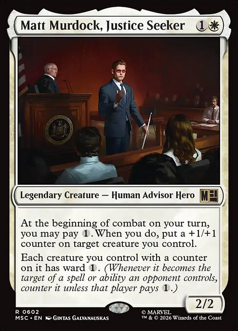 MSC: Matt Murdock, Justice Seeker