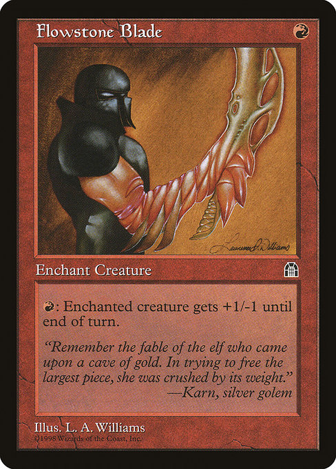 STH: Flowstone Blade