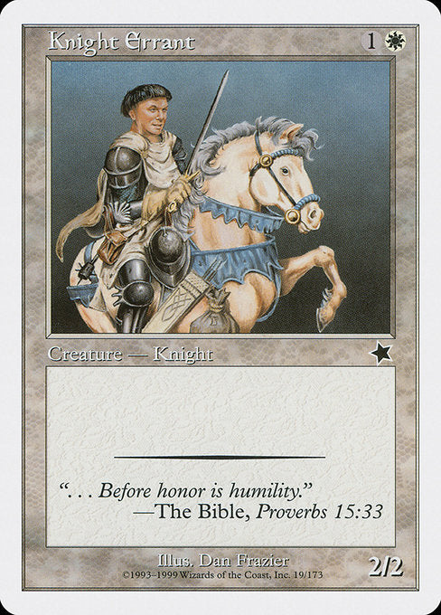 S99: Knight Errant