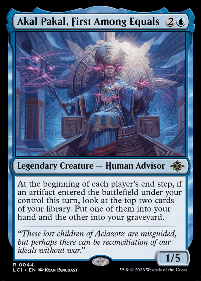 Akal Pakal, First Among Equals [Foil] :: LCI