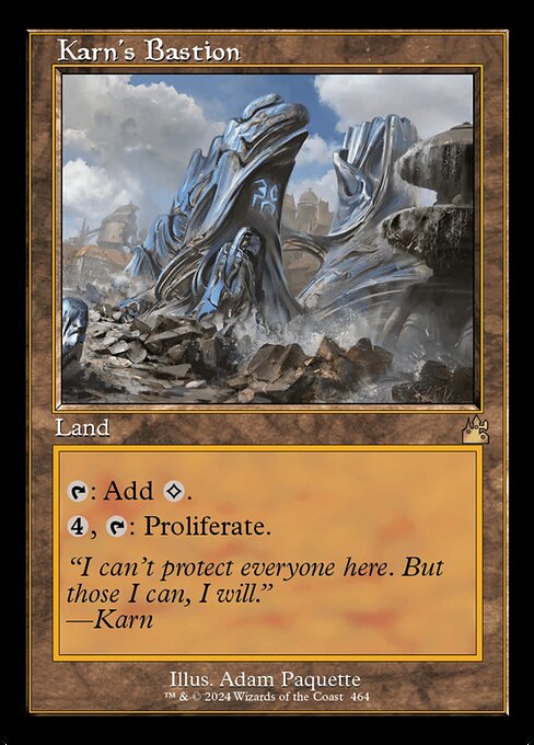RVR: Karn's Bastion (Retro Frame) (Foil)