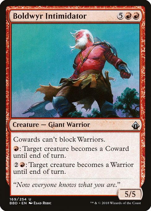 BBD: Boldwyr Intimidator (Foil)