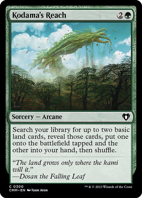 CMM: Kodama's Reach (Foil)