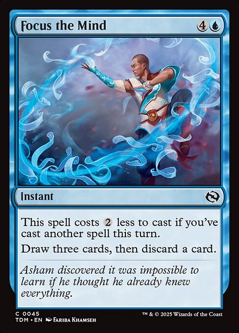 TDM: Focus the Mind (Foil)