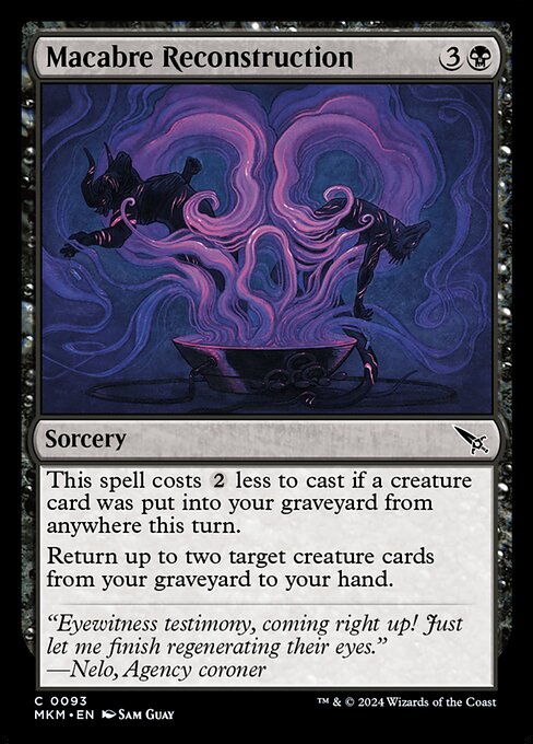 MKM: Macabre Reconstruction (Foil)