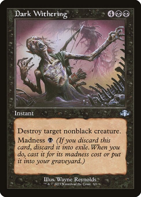 DMR: Dark Withering (Retro Frame) (Foil)