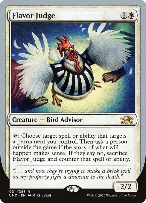 UND: Flavor Judge