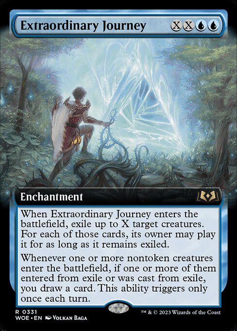 WOE: Extraordinary Journey (Extended Art) (Foil)