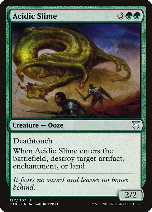 C18: Acidic Slime