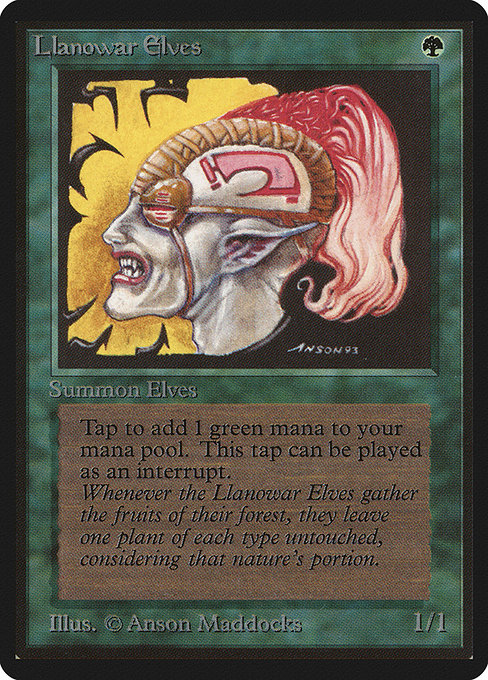 LEB: Llanowar Elves