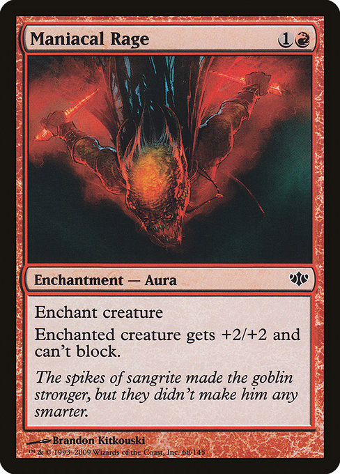 CON: Maniacal Rage (Foil)
