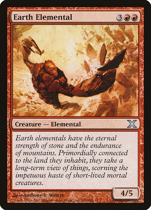 10E: Earth Elemental (Foil)
