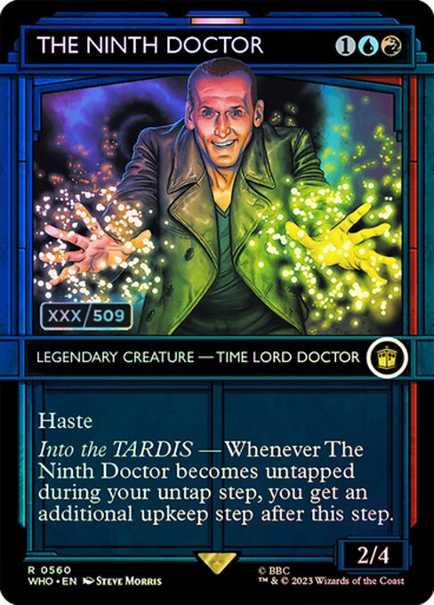 WHO: The Ninth Doctor (Serial Numbered) (Foil)