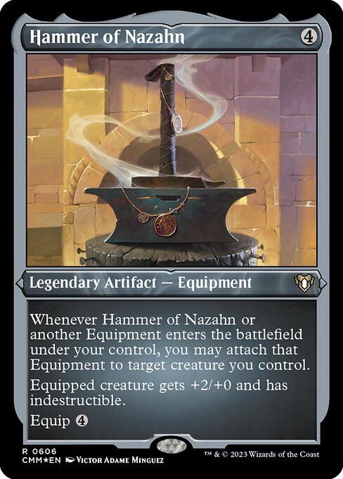 CMM: Hammer of Nazahn (Foil Etched)