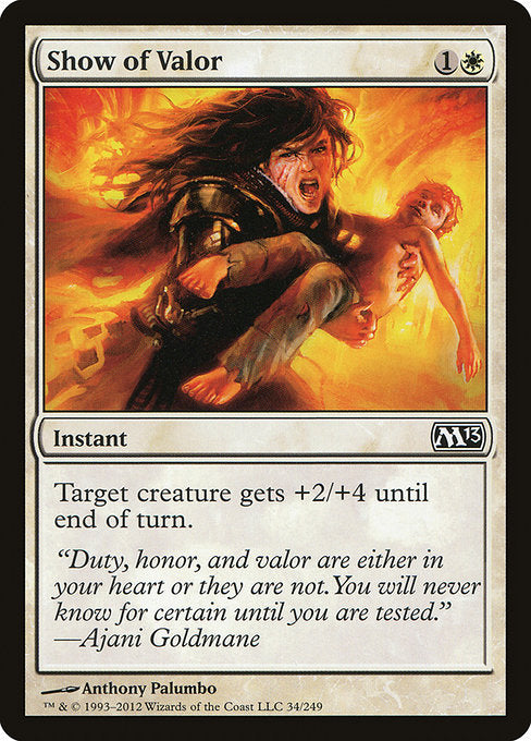 M13: Show of Valor (Foil)