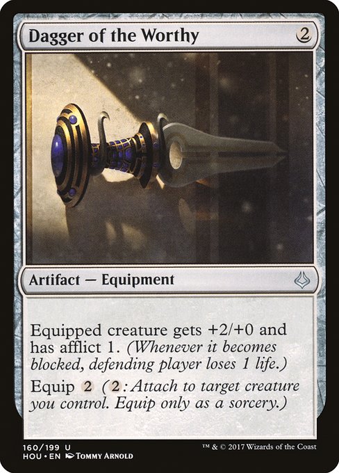 HOU: Dagger of the Worthy (Foil)