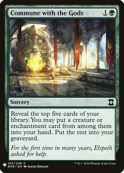 PLST: Commune with the Gods