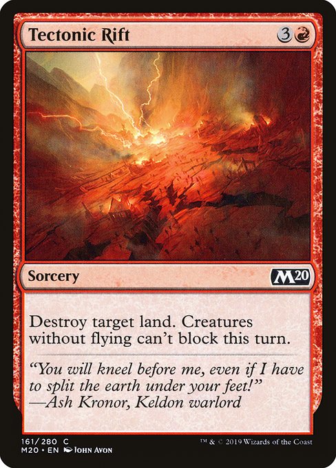 M20: Tectonic Rift (Foil)
