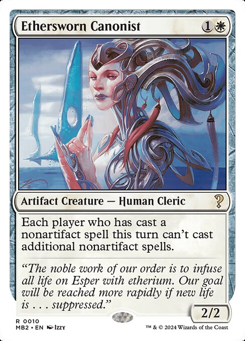 MB2: Ethersworn Canonist (White Border)