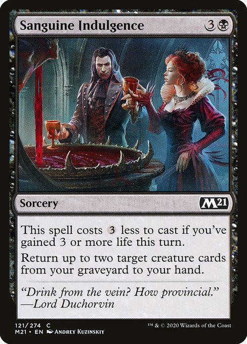 M21: Sanguine Indulgence (Foil)