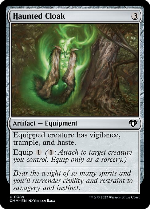 CMM: Haunted Cloak (Foil)