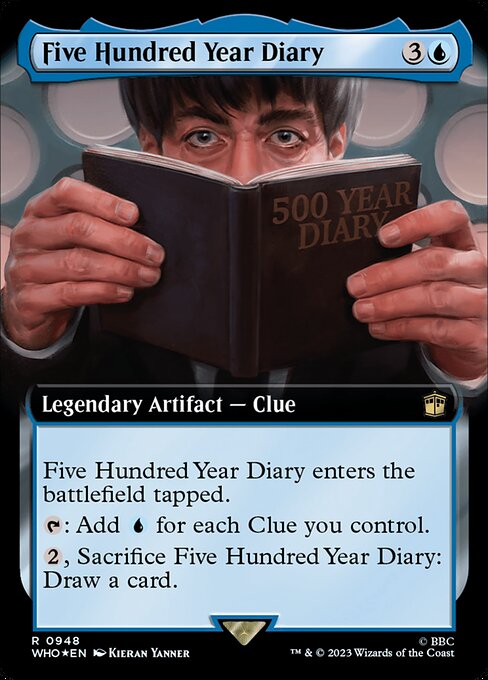 WHO: Five Hundred Year Diary (Extended Art) (Surge Foil)