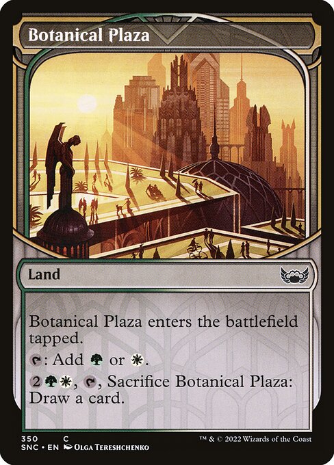 SNC: Botanical Plaza (Showcase) (Foil)