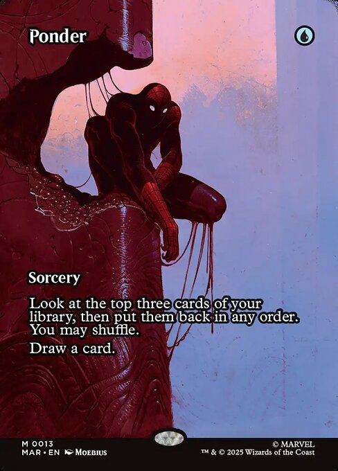 MAR: Ponder (Borderless) (Foil)