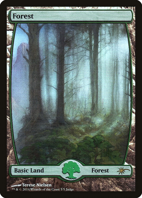 J14: Forest - Full Art (5) (Foil)