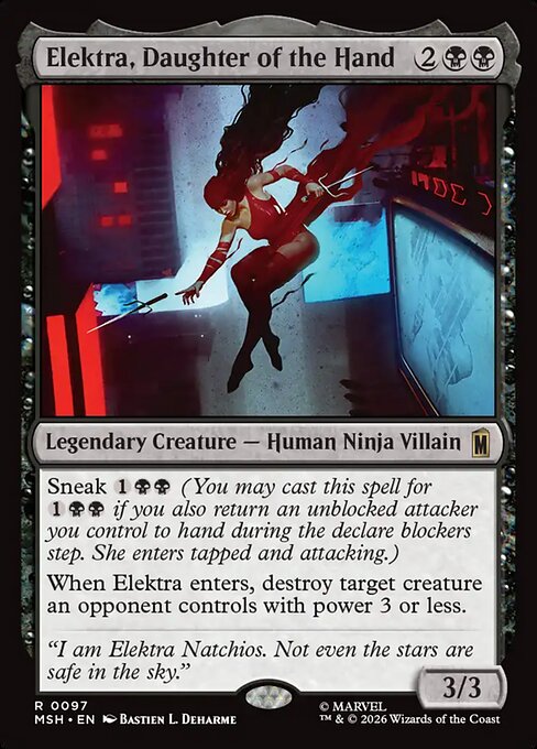 MSH: Elektra, Daughter of the Hand