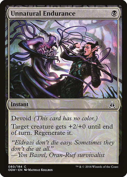OGW: Unnatural Endurance (Foil)
