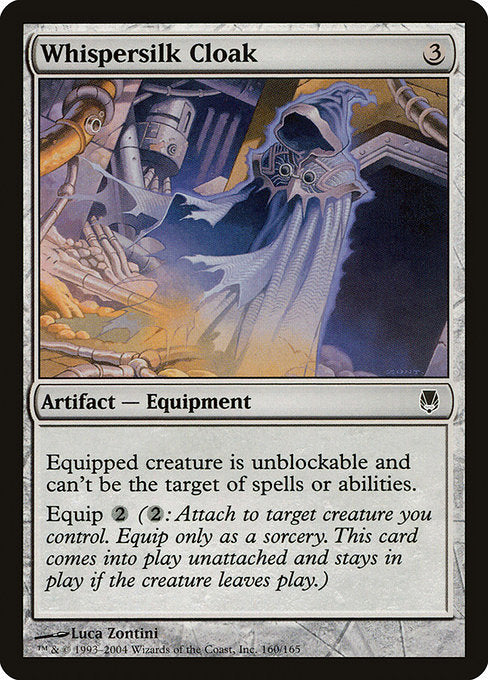 DST: Whispersilk Cloak (Foil)