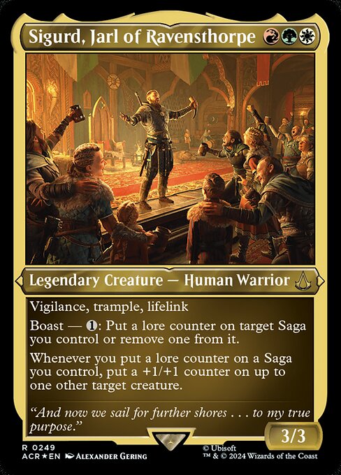 ACR: Sigurd, Jarl of Ravensthorpe (Foil Etched)