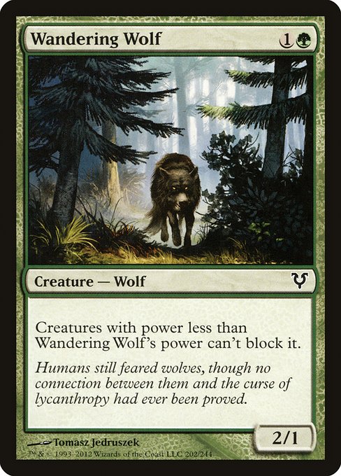 AVR: Wandering Wolf (Foil)