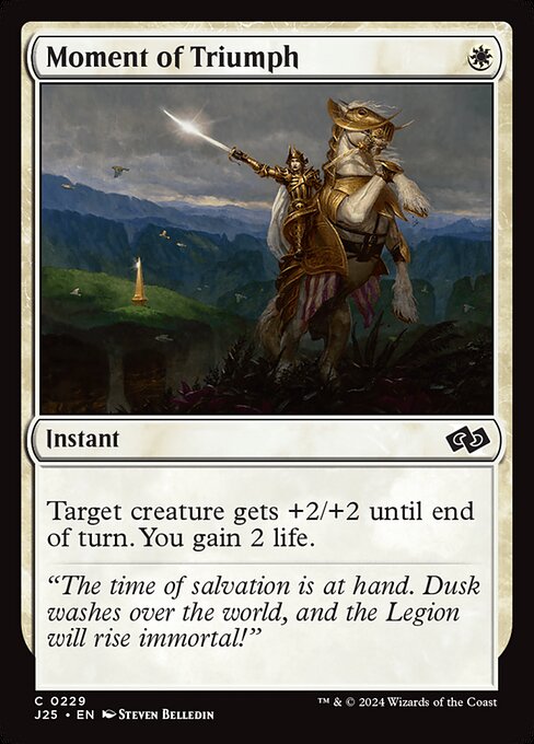 J25: Moment of Triumph