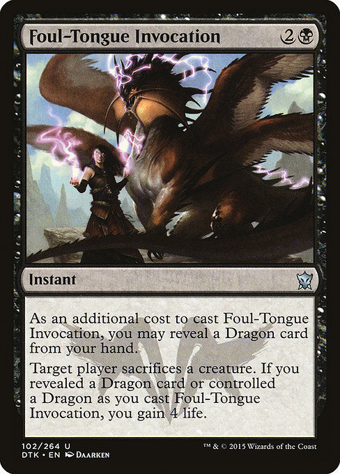 DTK: Foul-Tongue Invocation