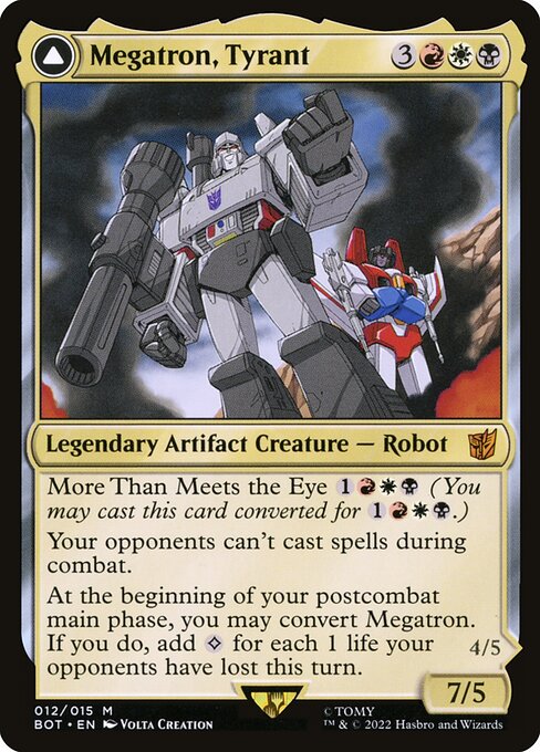 BOT: Megatron, Tyrant (Foil)