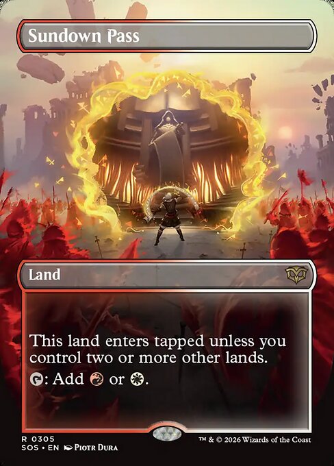SOS: Sundown Pass (Borderless)
