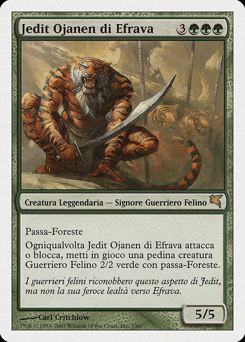 PSAL: Jedit Ojanen of Efrava (Italian) - "Jedit Ojanen di Efrava"