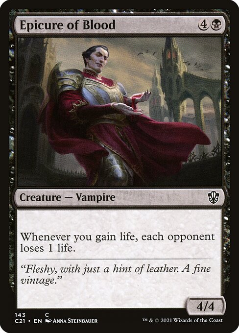 C21: Epicure of Blood
