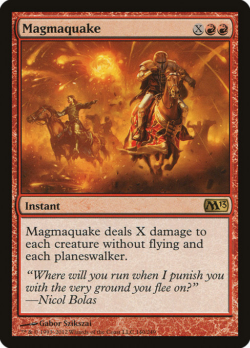 M13: Magmaquake (Foil)