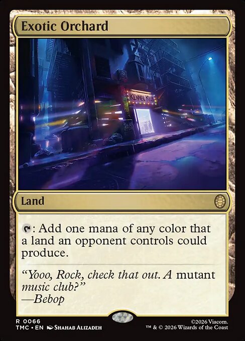 TMC: Exotic Orchard