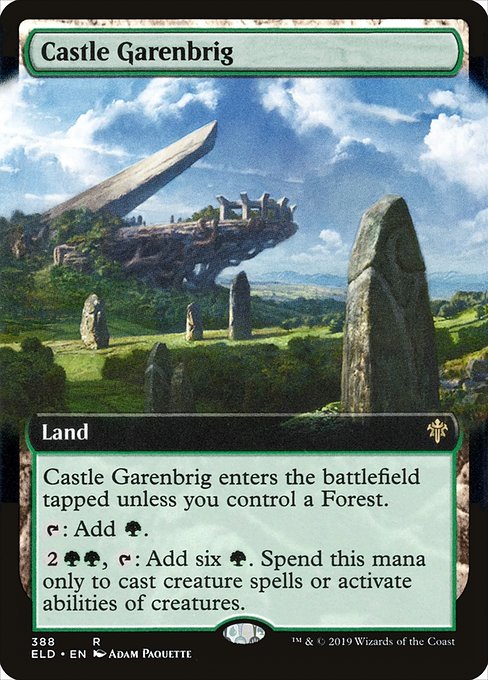 ELD: Castle Garenbrig (Extended Art) (Foil)