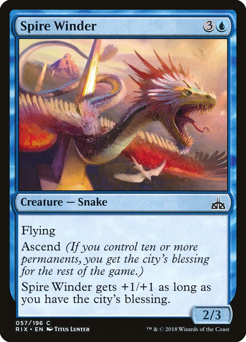 RIX: Spire Winder