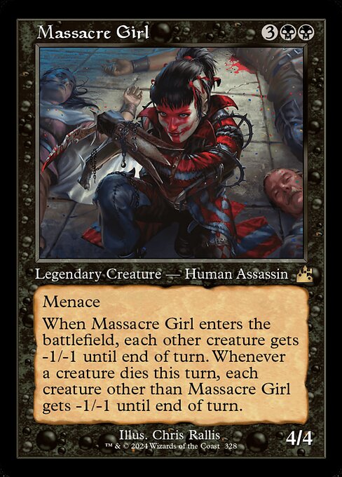 RVR: Massacre Girl (Retro Frame) (Foil)