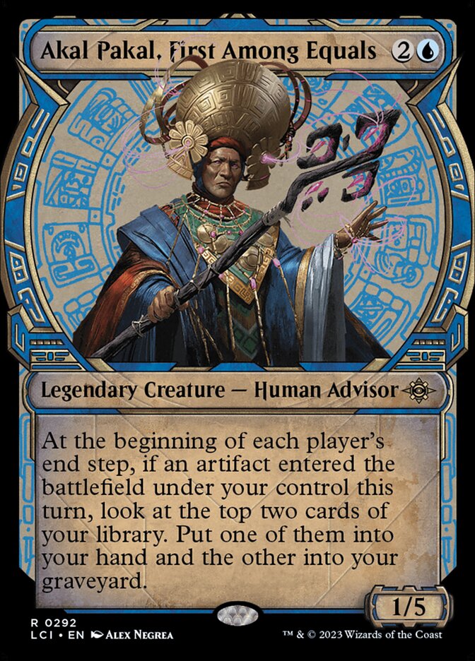 Akal Pakal, First Among Equals (Showcase) [Foil] :: LCI