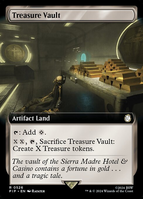 PIP: Treasure Vault (Extended Art) (Foil)