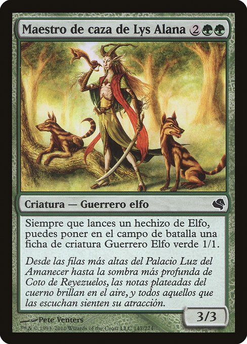 PS11: Lys Alana Huntmaster (Spanish) - "Maestro de caza de Lys Alana"