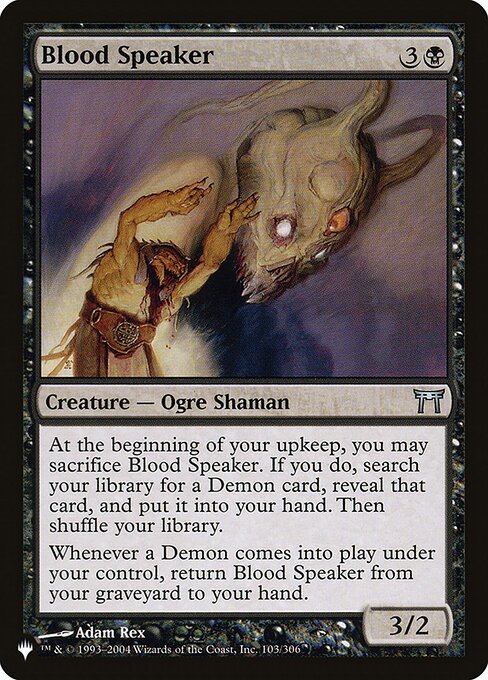PLST: Blood Speaker