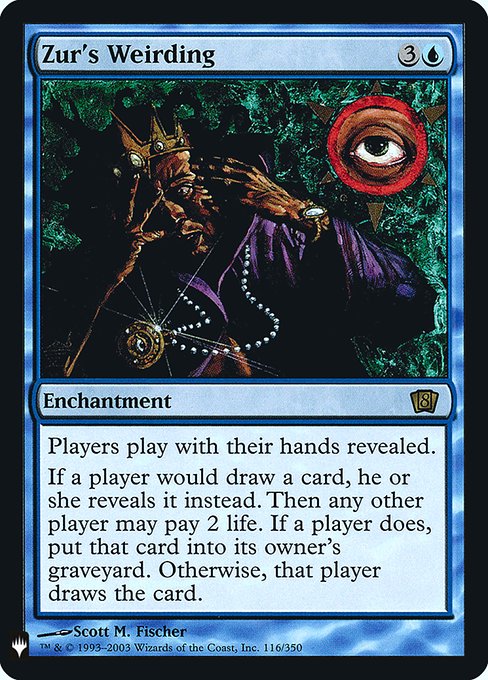 PLST: Zur's Weirding (Foil)